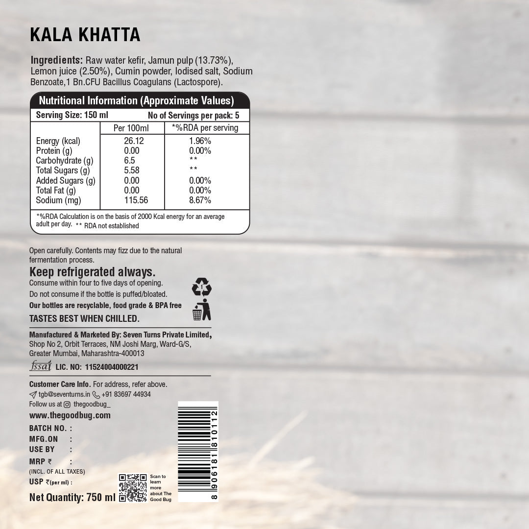 Water Kefir | Fermented Probiotic Beverage (Copy)